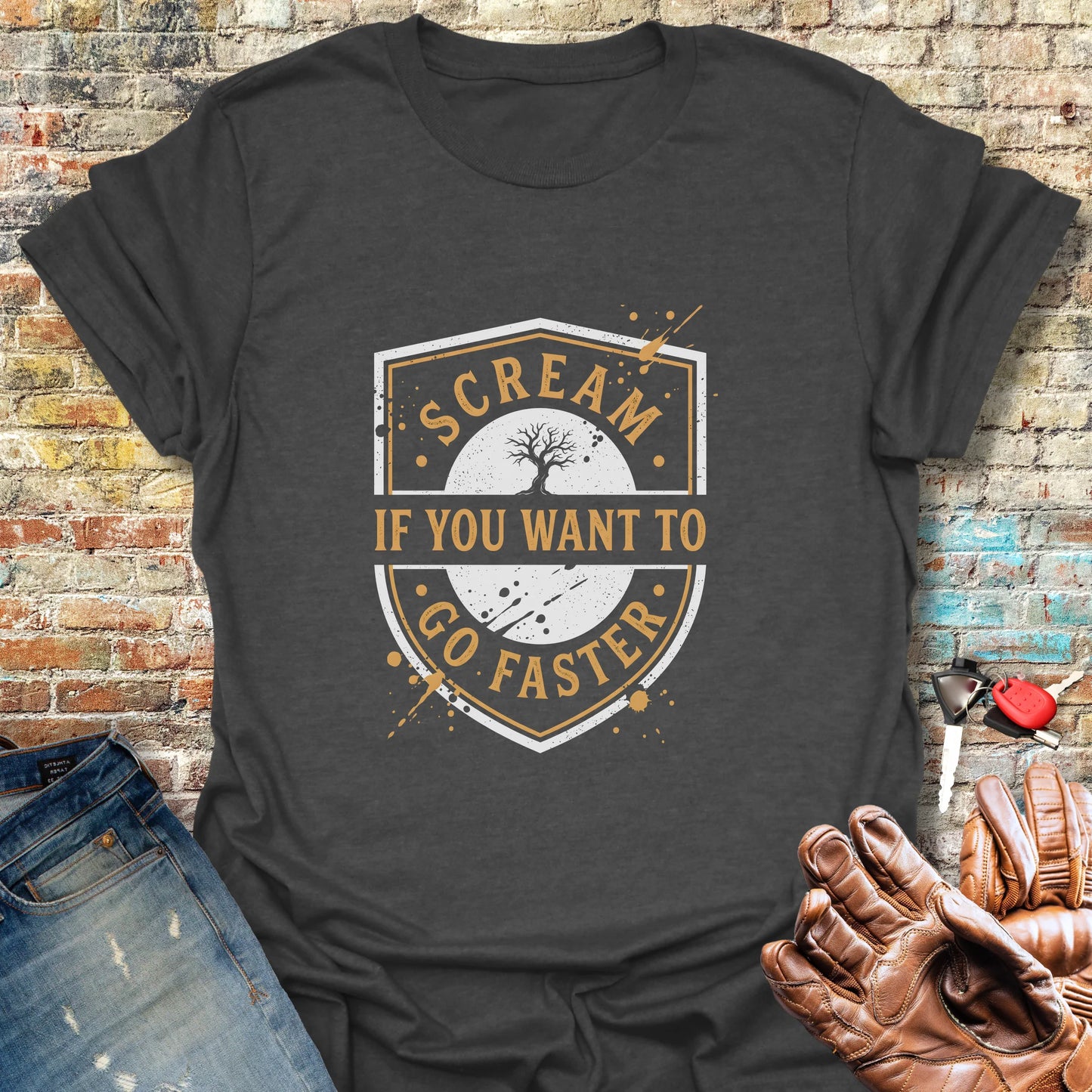 Halloween Speed T-Shirt - Dark Heather