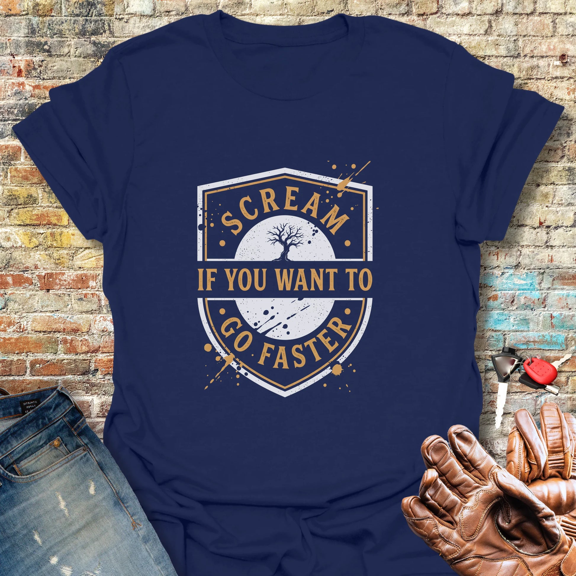 Halloween Speed T-Shirt - Navy