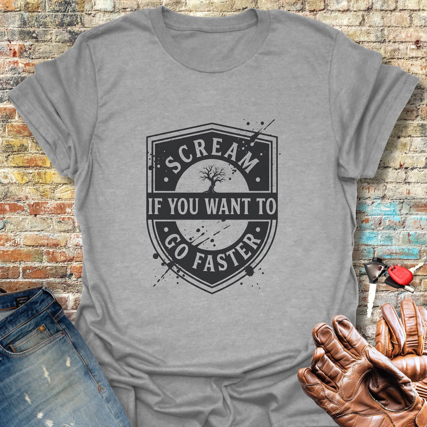 Halloween Speed T-Shirt - Sport Grey