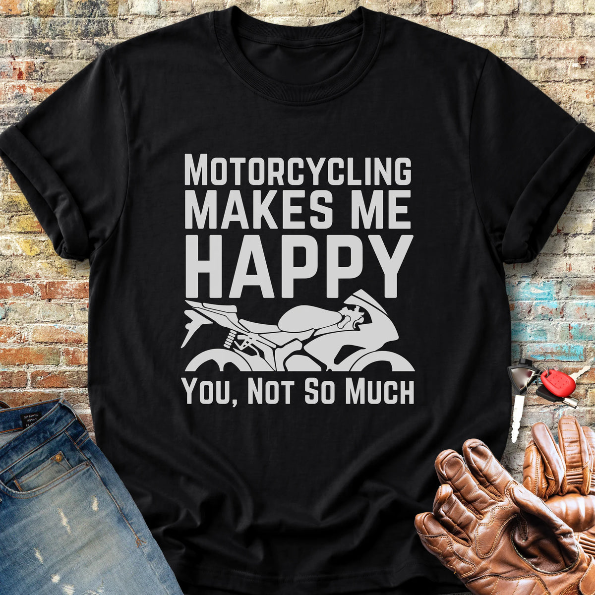 Happy Classic T-Shirt - Black