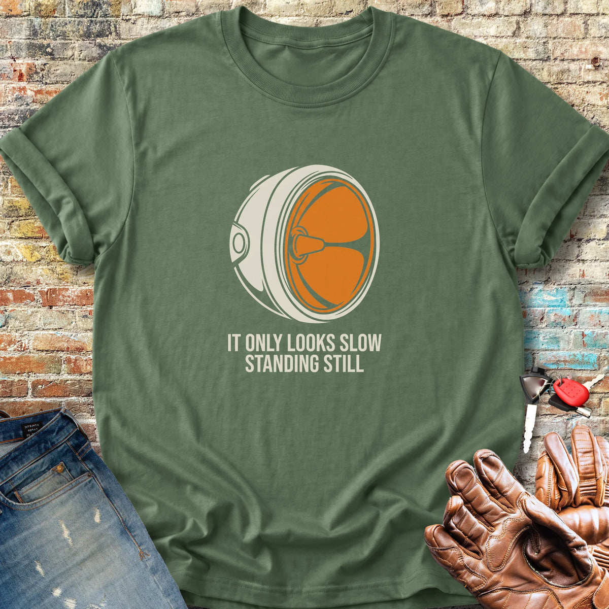 Headlight Classic T-Shirt - Military Green