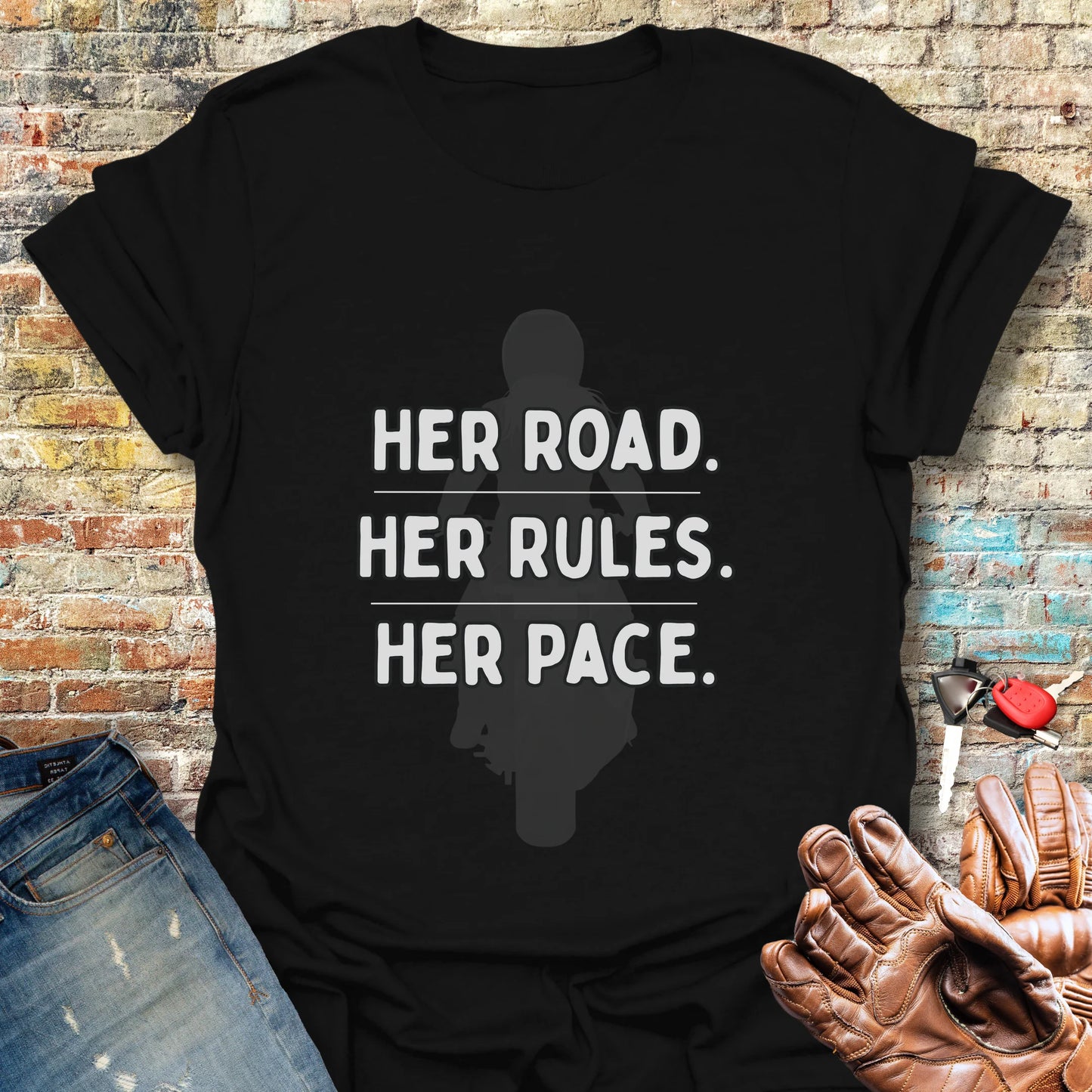 Her Rules T-Shirt - Black