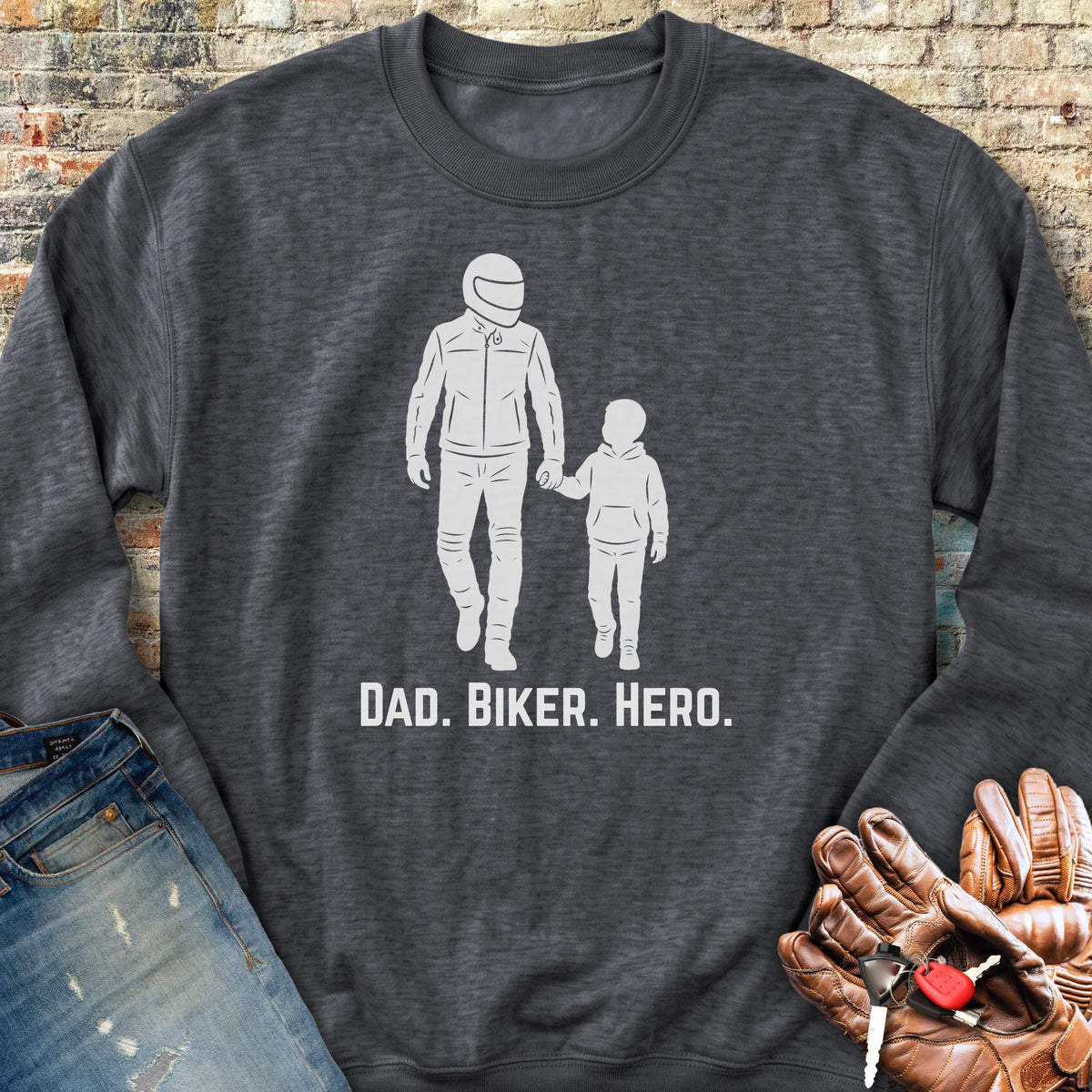 Hero Sweatshirt - Dark Heather