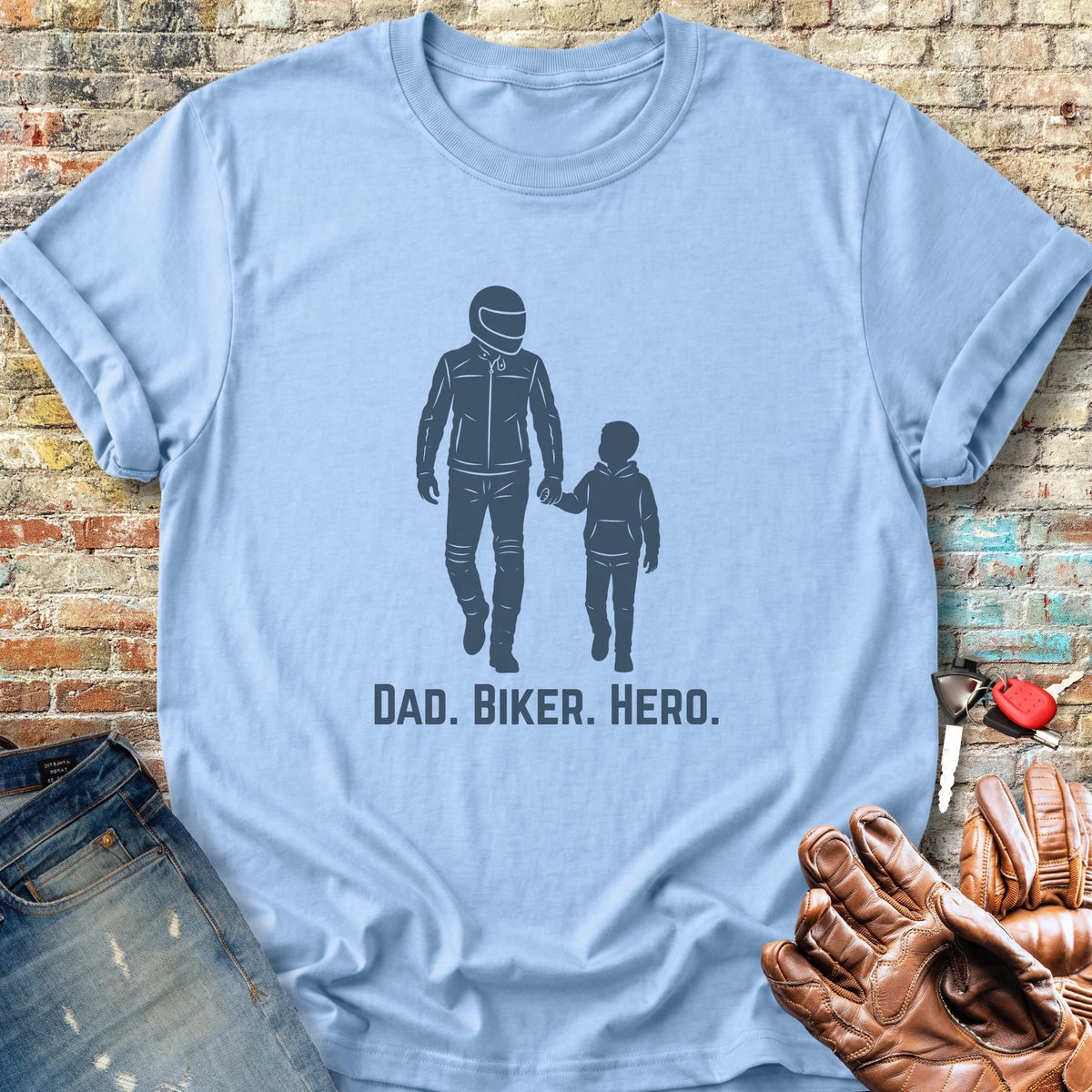 Hero Classic T-Shirt - Light Blue