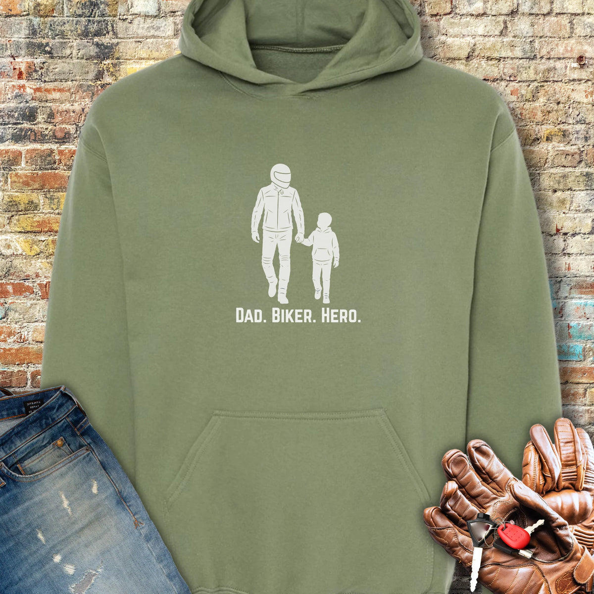 Hero Hoodie - Military Green