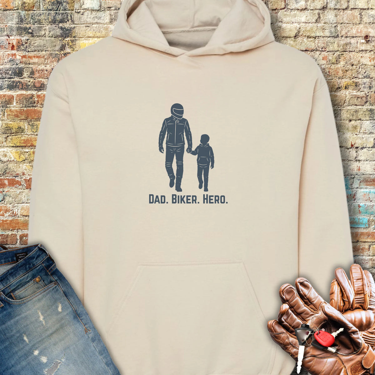 Hero Hoodie - Sand