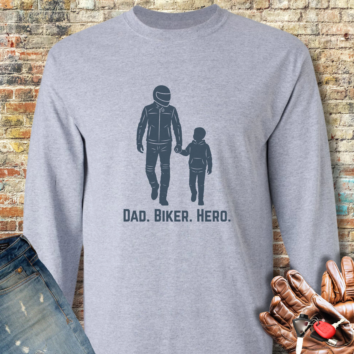 Hero Long Sleeve T-Shirt - Sport Grey