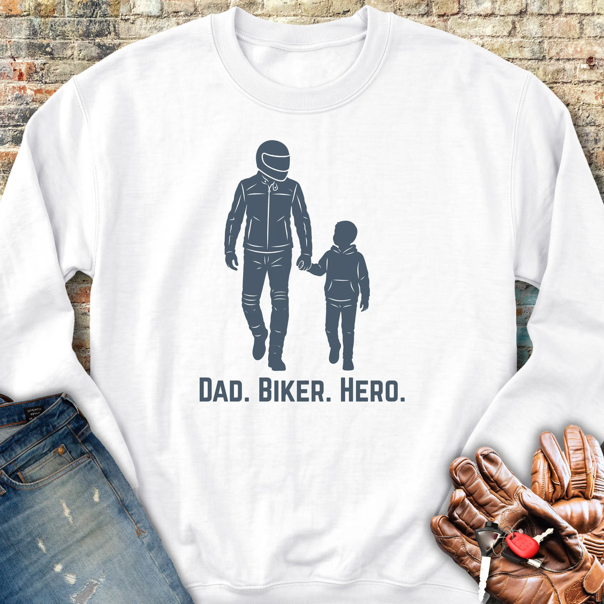 Hero Sweatshirt - White