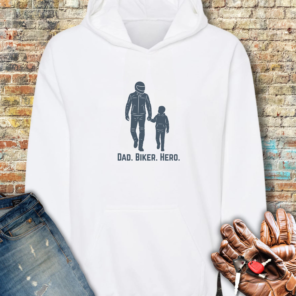 Hero Hoodie - White