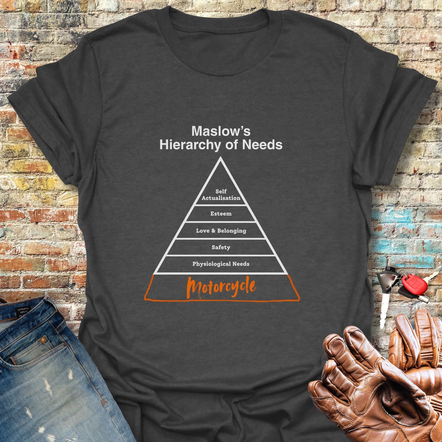 Hierarchy T-Shirt - Dark Heather