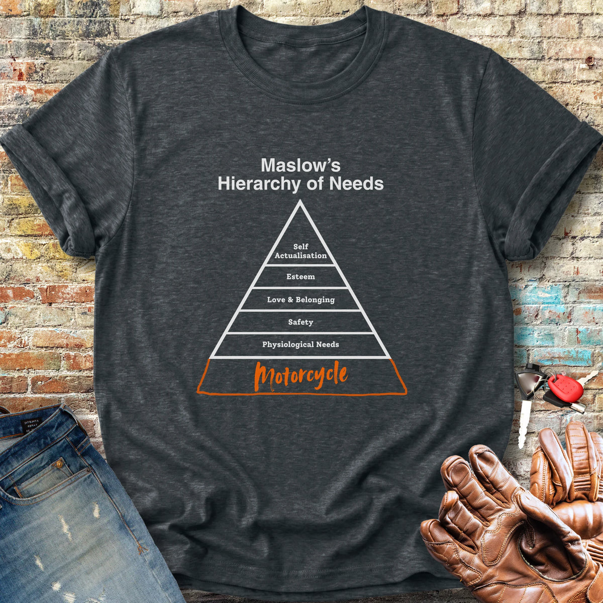 Hierarchy Classic T-Shirt - Dark Heather