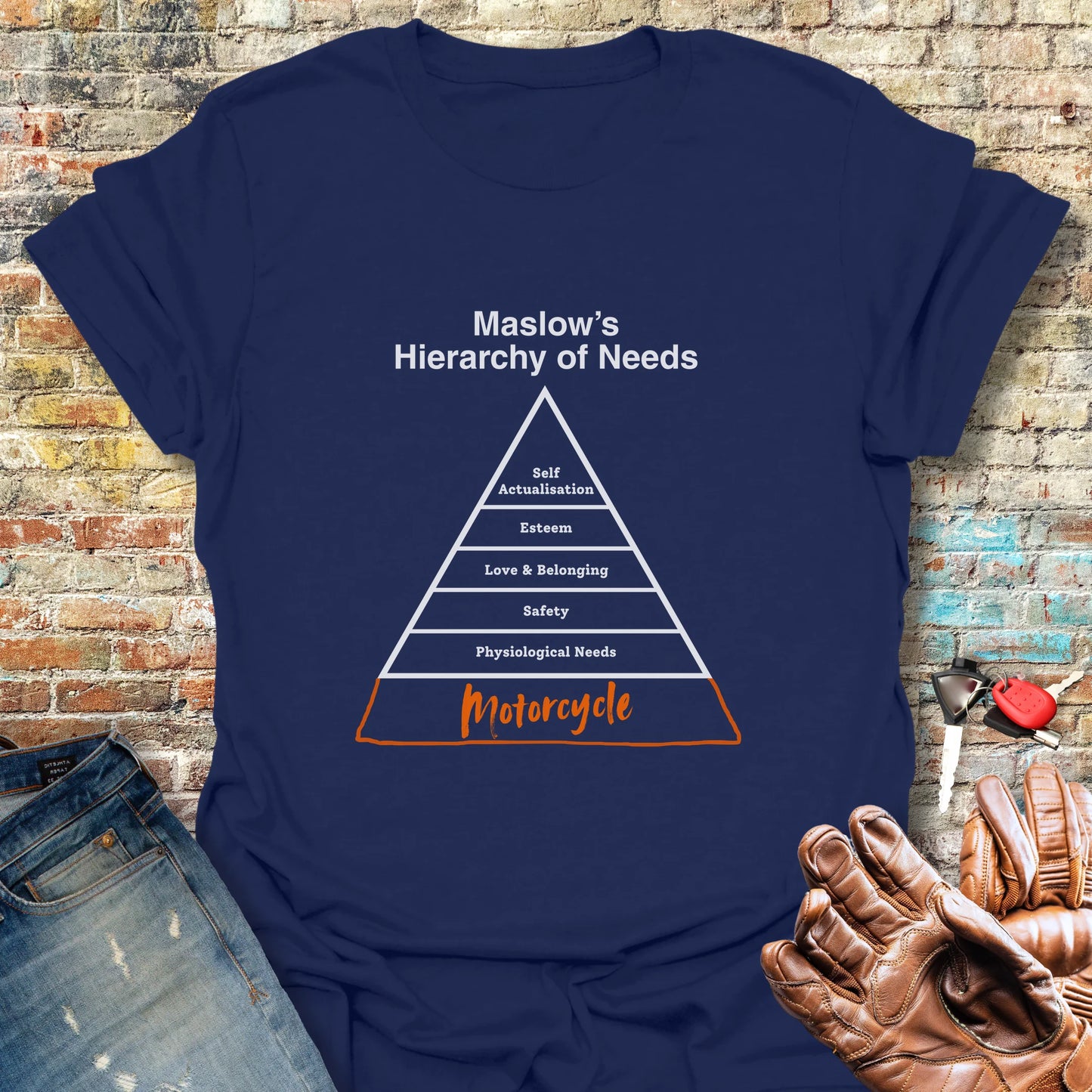 Hierarchy T-Shirt - Navy