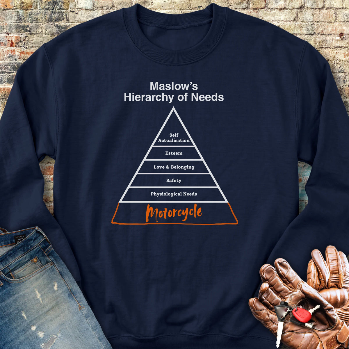 Hierarchy Sweatshirt - Navy