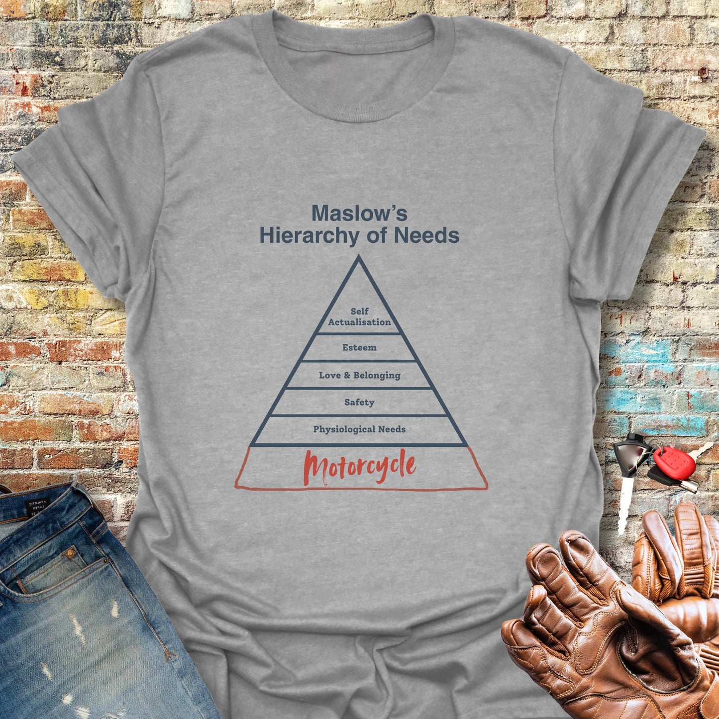 Hierarchy T-Shirt - Sport Grey