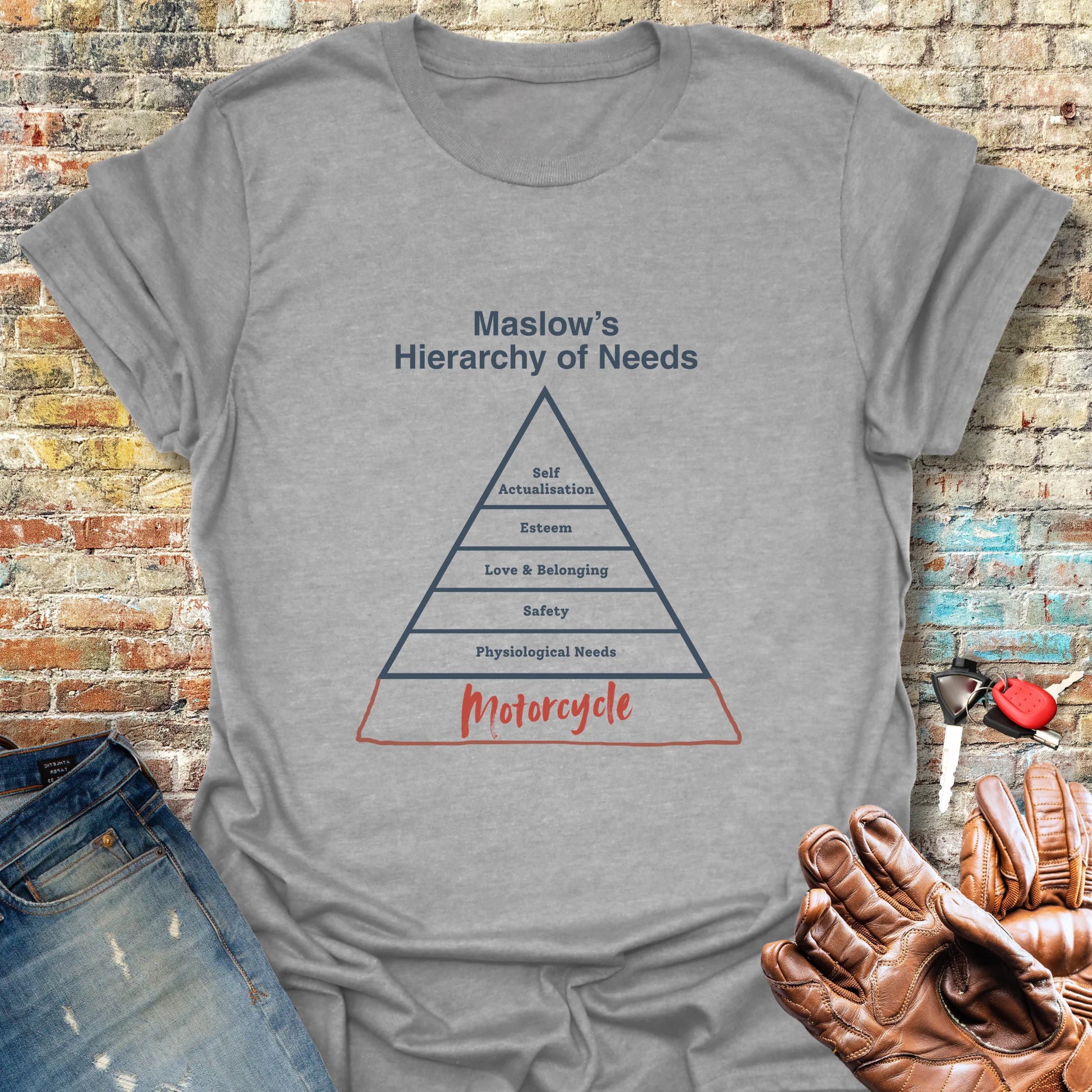 Hierarchy T-Shirt - Sport Grey