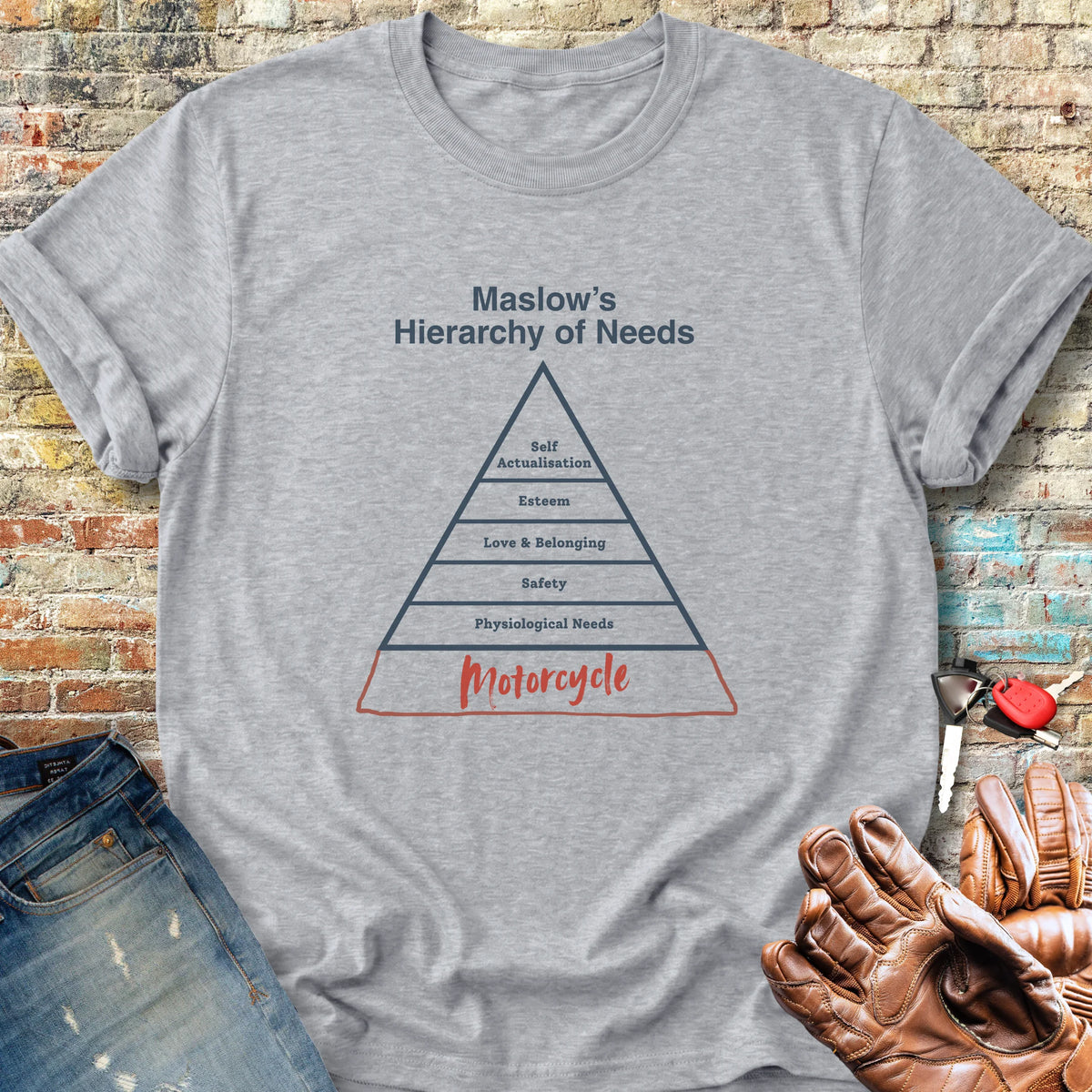 Hierarchy Classic T-Shirt - Sport Grey