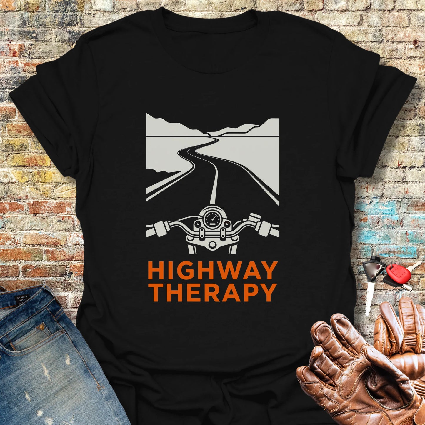 Highway Therapy T-Shirt - Black
