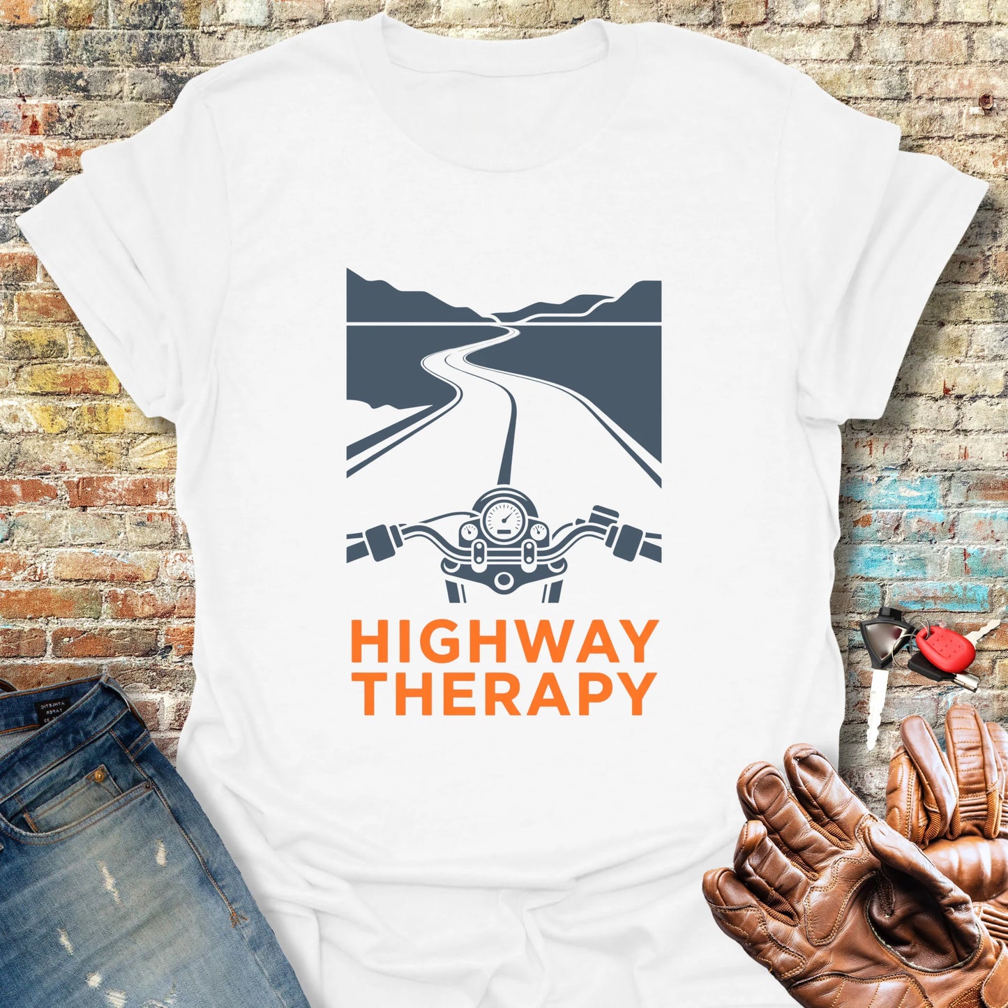 Highway Therapy T-Shirt - White