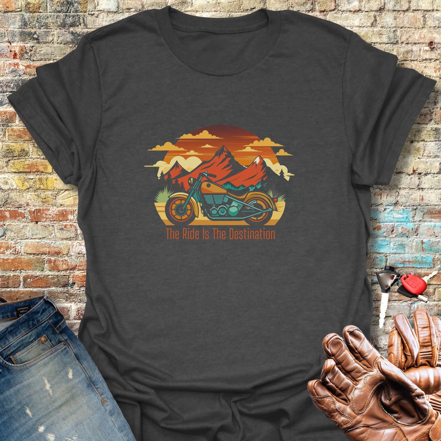 Hills T-Shirt - Dark Heather