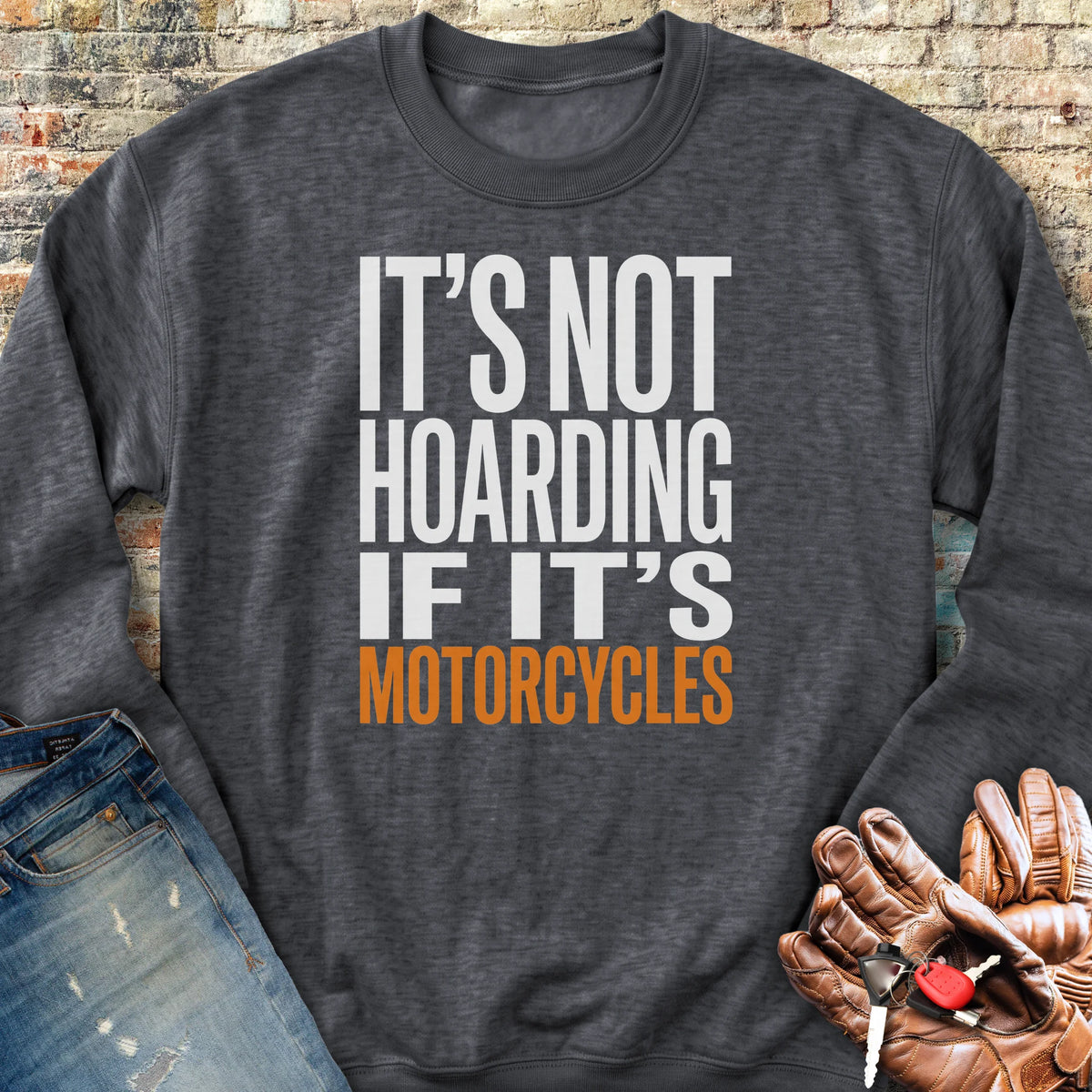Hoarding Sweatshirt - Dark Heather