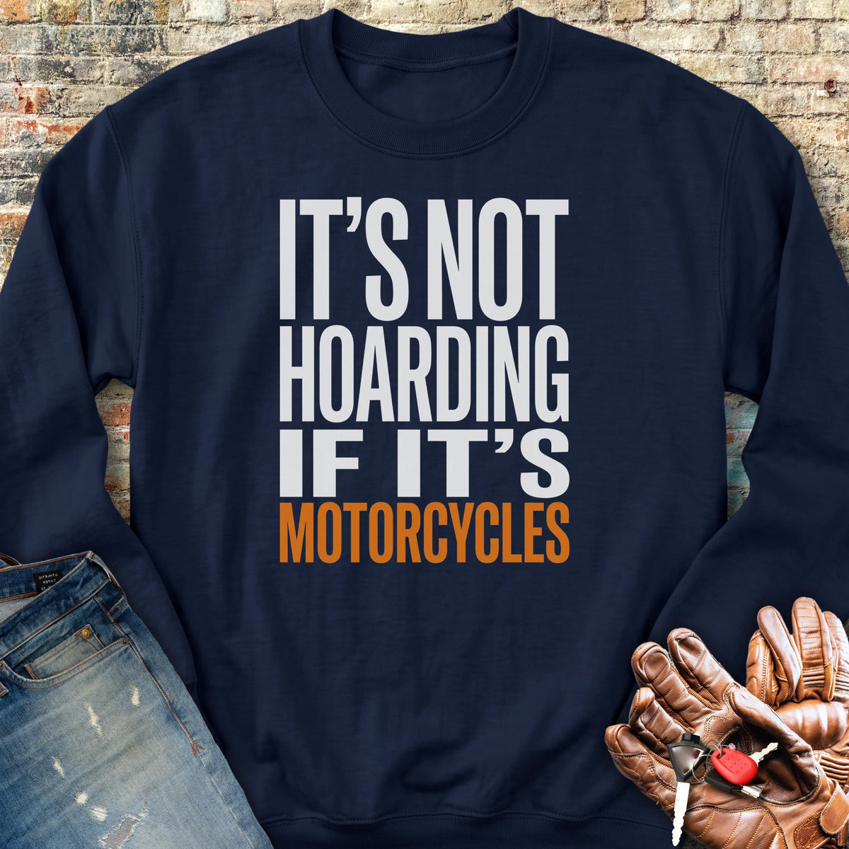Hoarding Sweatshirt - Navy