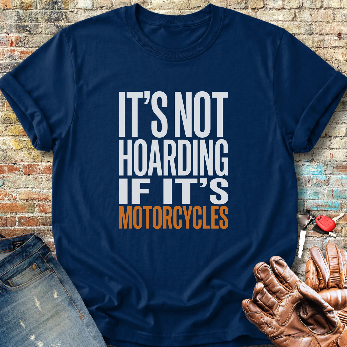 Hoarding Classic T-Shirt - Navy