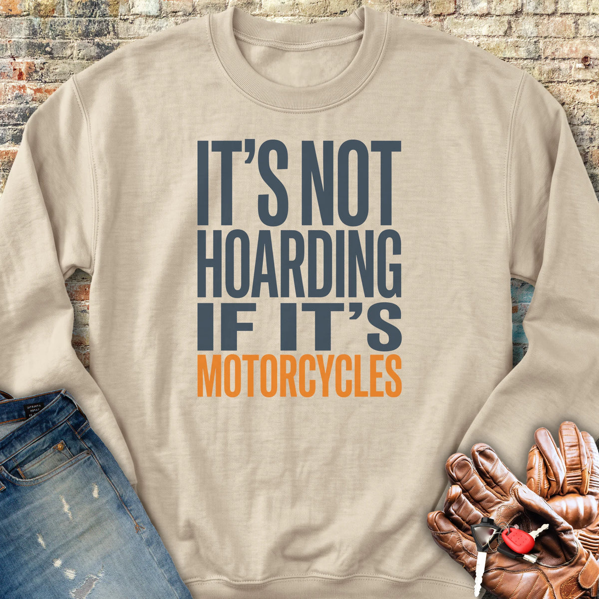 Hoarding Sweatshirt - Sand