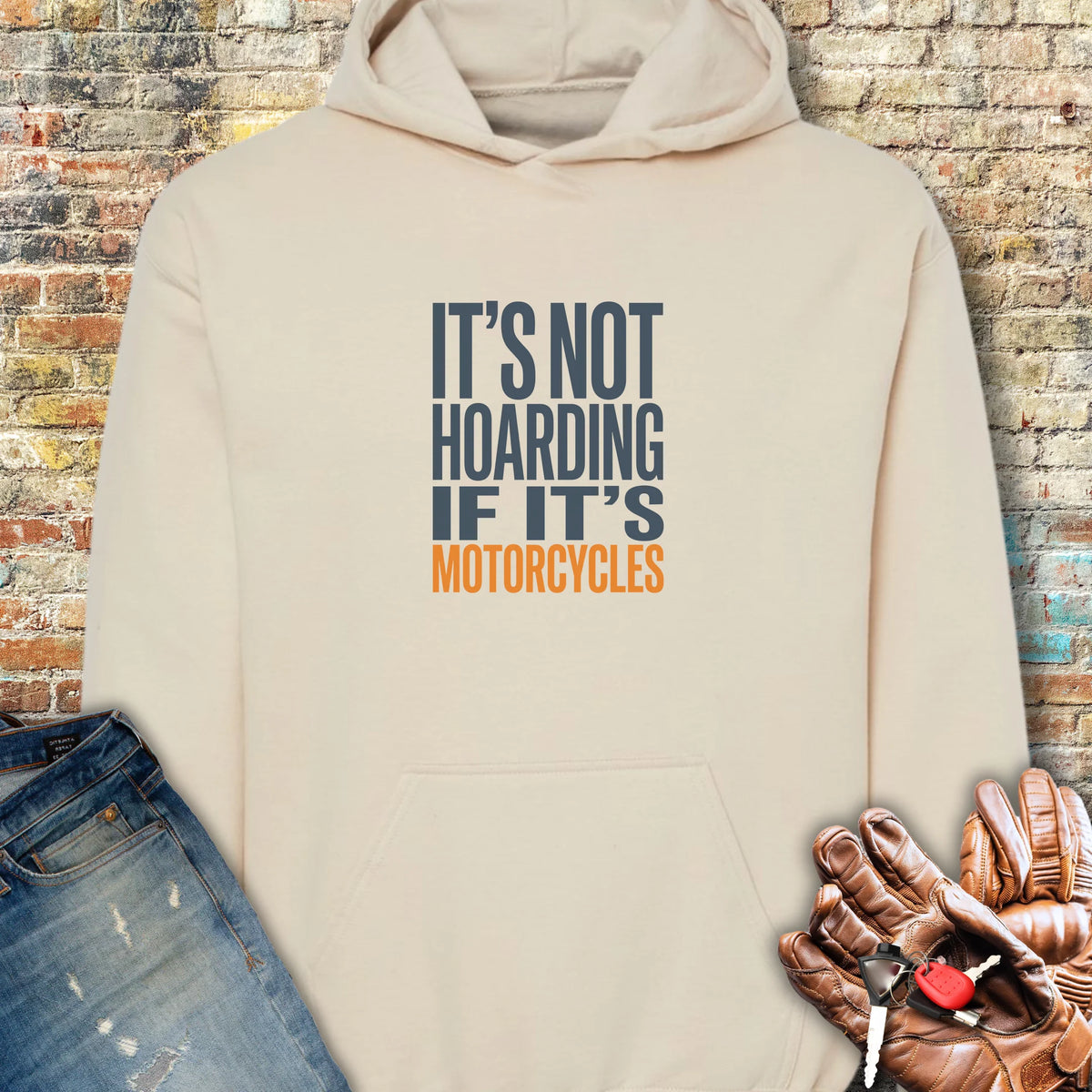 Hoarding Hoodie - Sand