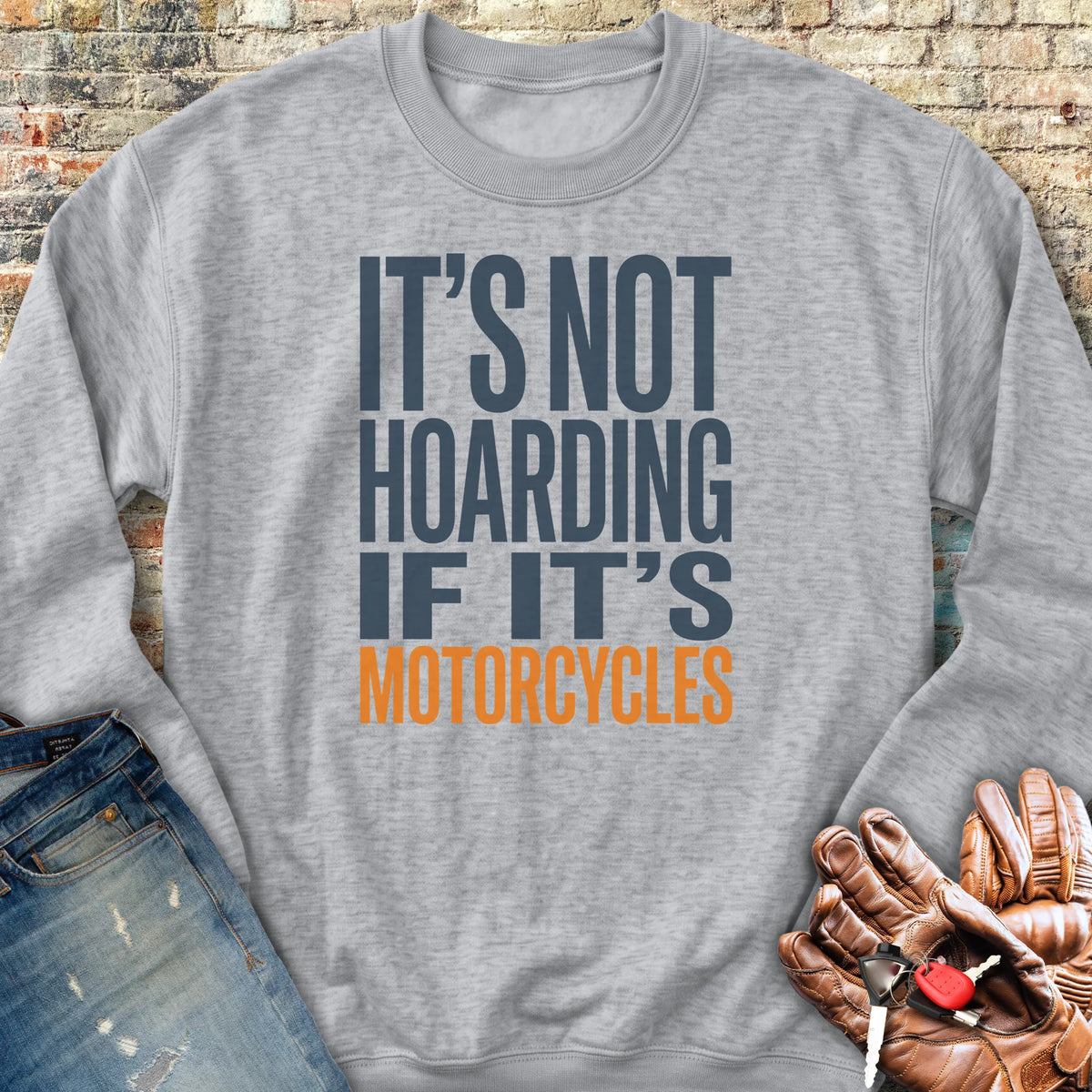 Hoarding Sweatshirt - Sport Grey