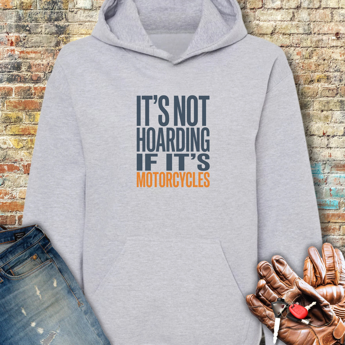 Hoarding Hoodie - Sport Grey