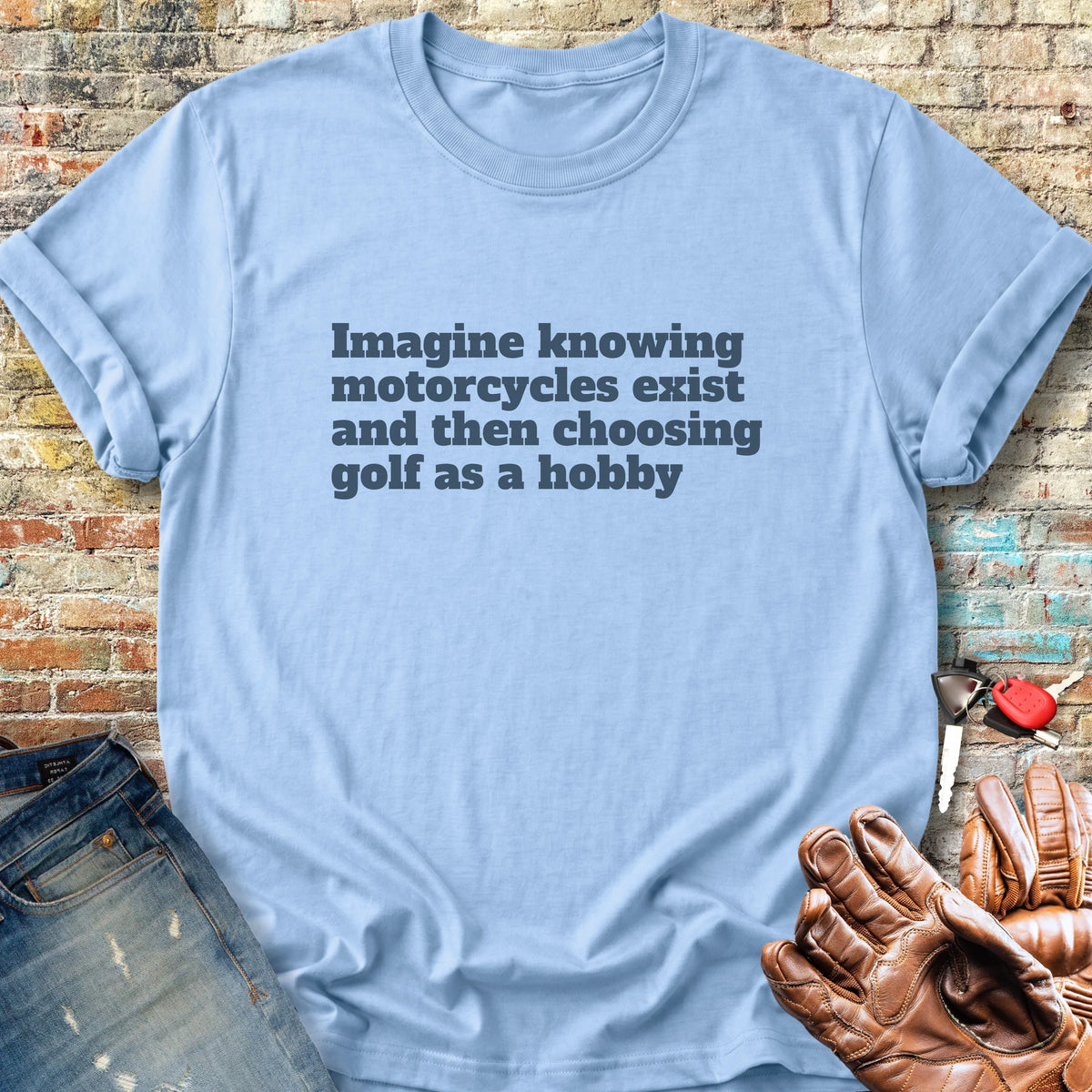 Hobby Classic T-Shirt - Light Blue