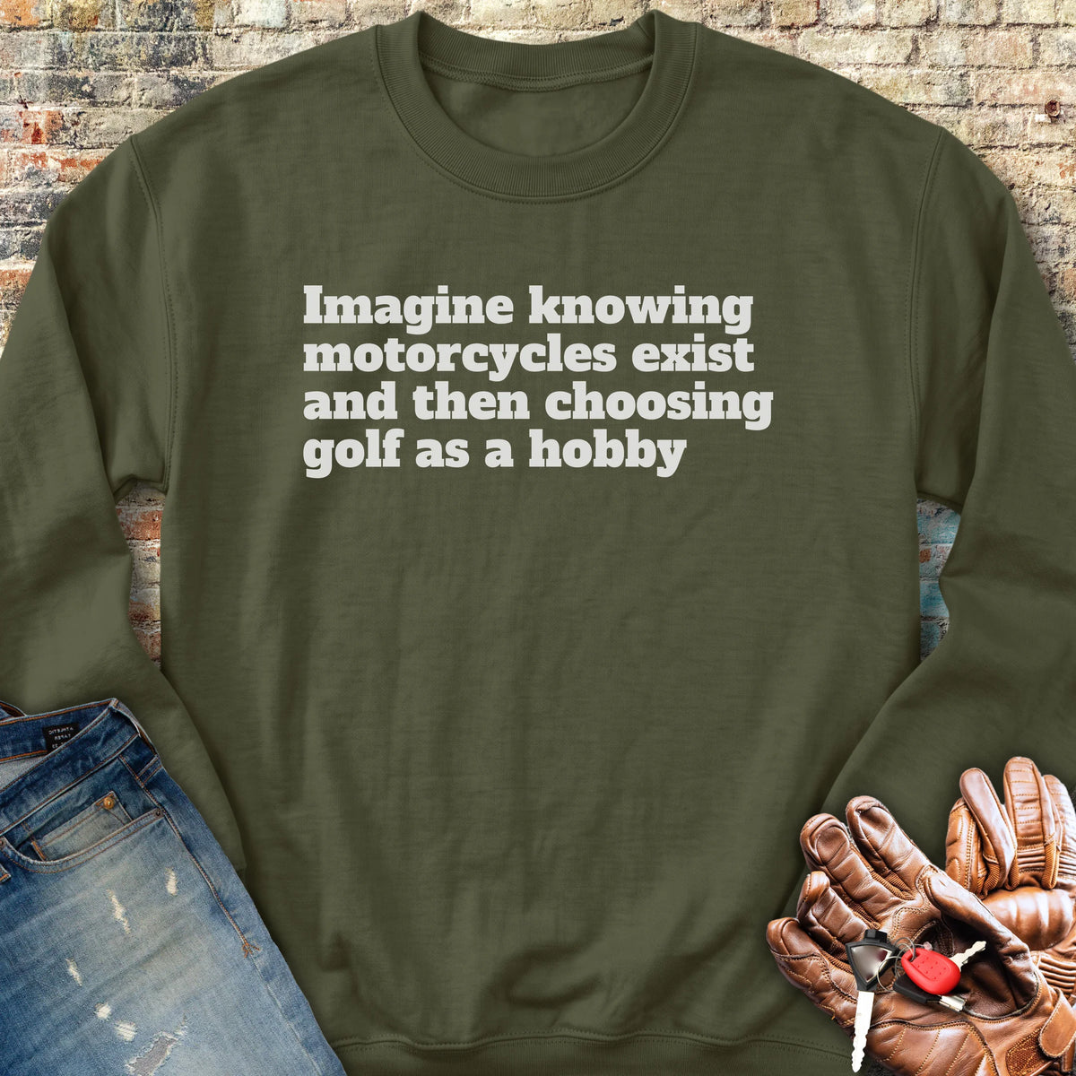 Hobby Sweatshirt - Military Green
