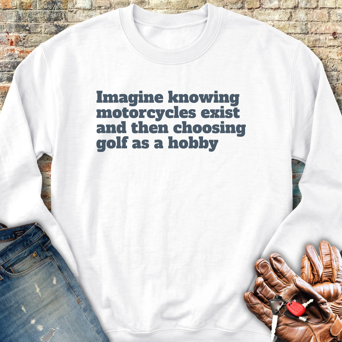 Hobby Sweatshirt - White