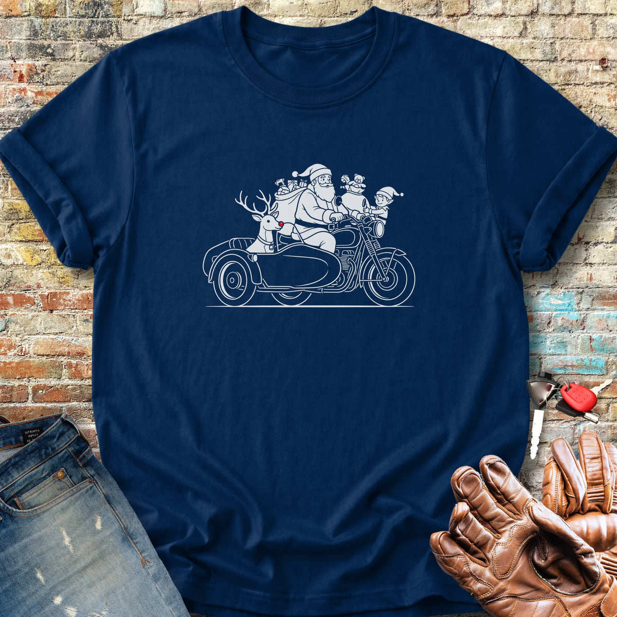 Hold On Classic T-Shirt - Navy