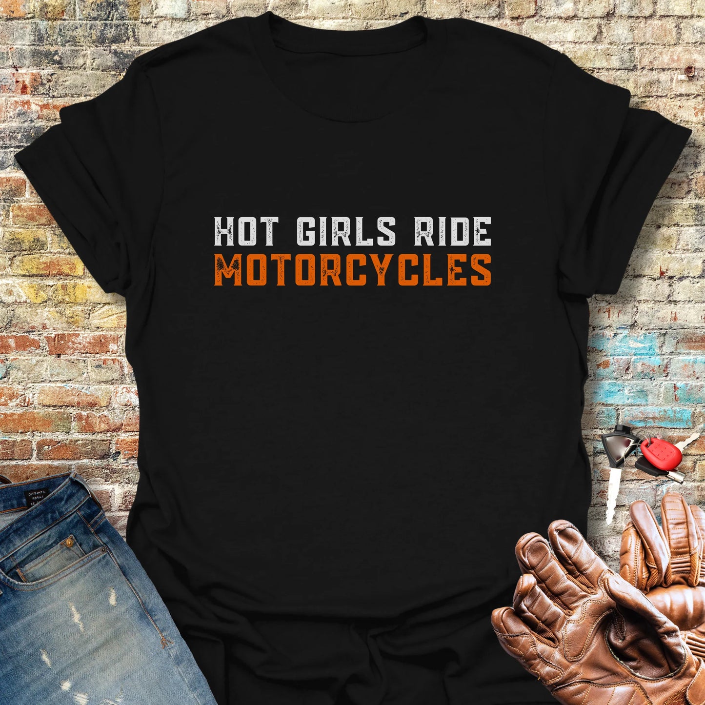 Hot Girls T-Shirt - Black