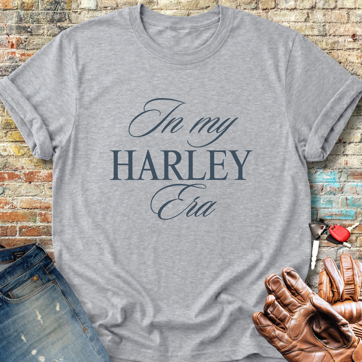 In My Harley Era Classic T-Shirt - Sport Grey