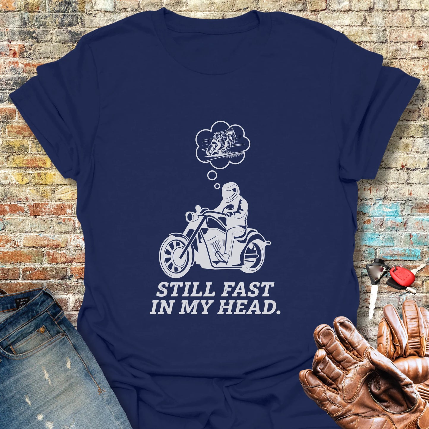 In My Head T-Shirt - Navy