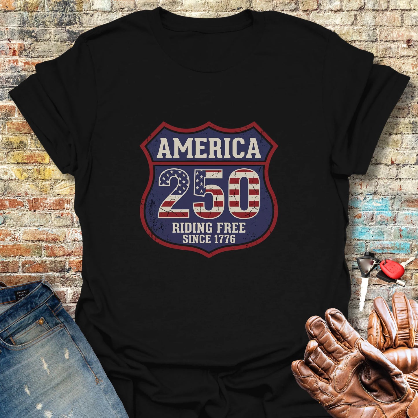Interstate 250 T-Shirt - Black