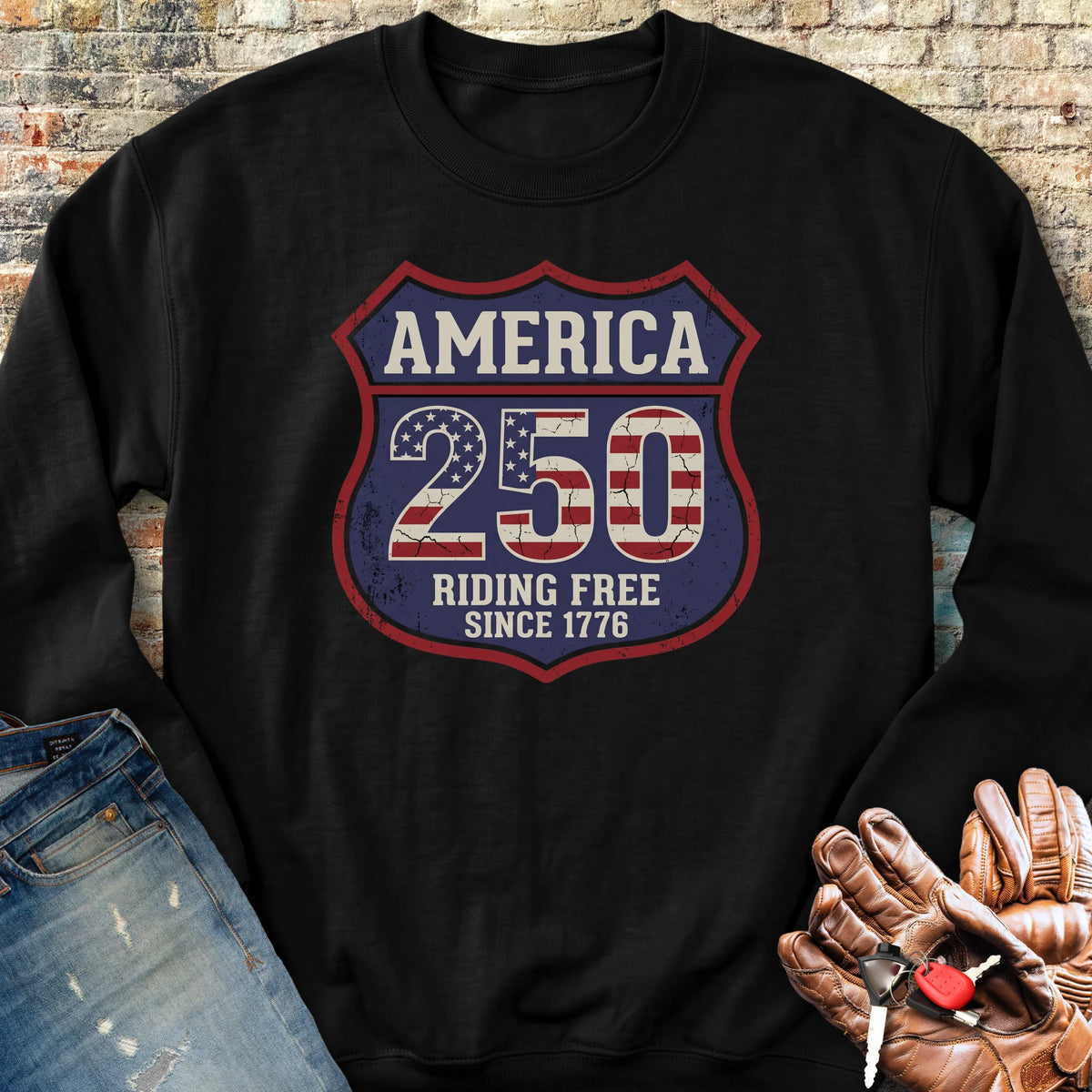 Interstate 250 Sweatshirt - Black