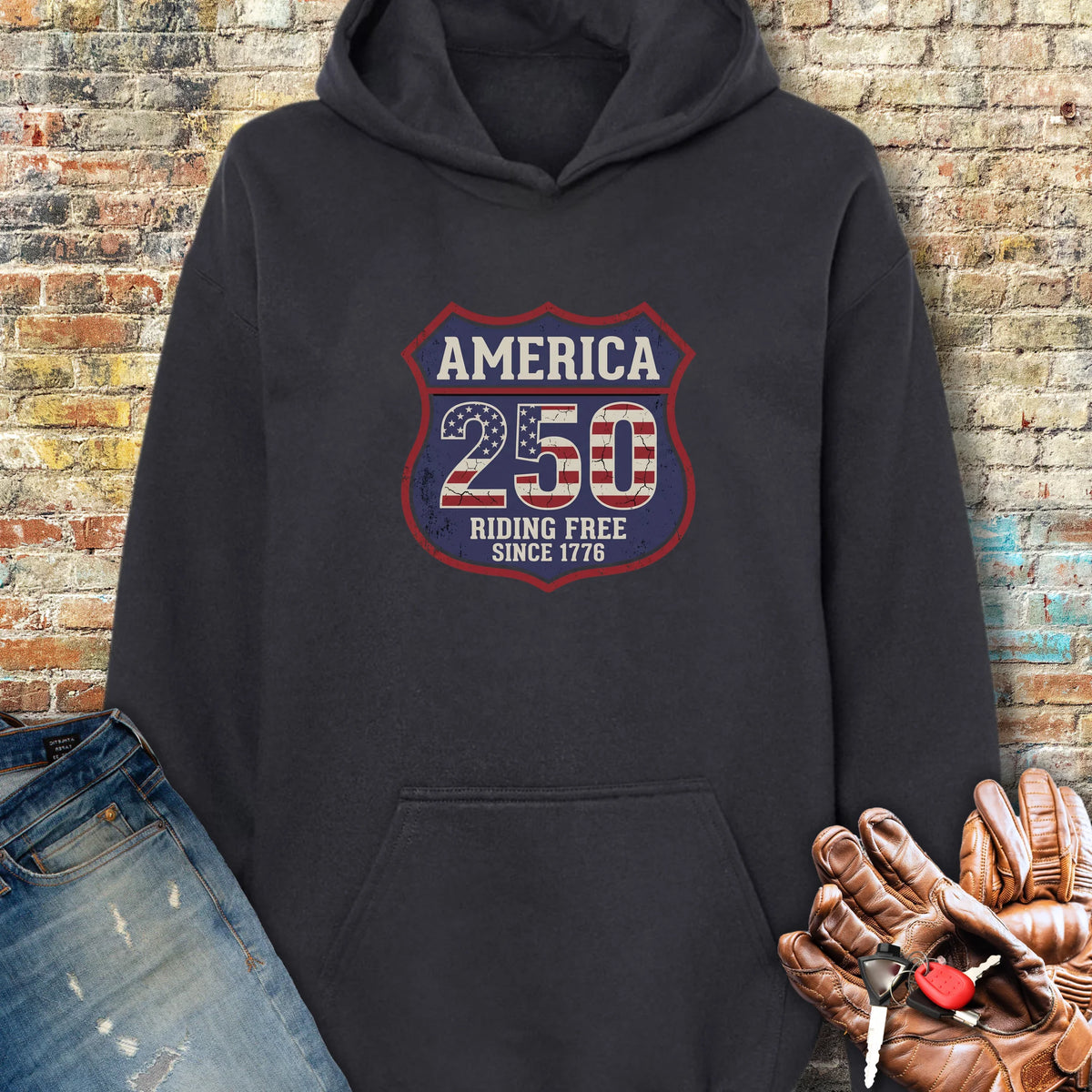 Interstate 250 Hoodie - Black