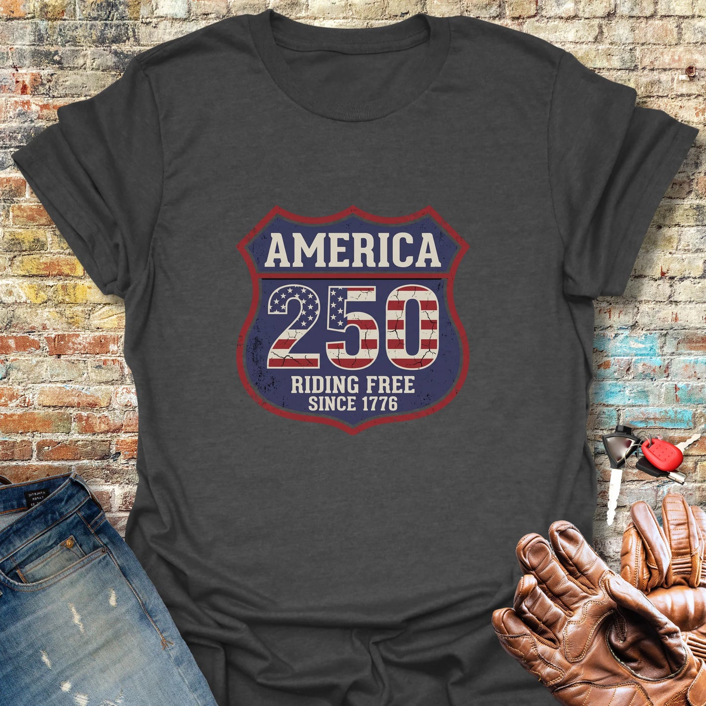 Interstate 250 T-Shirt - Dark Heather