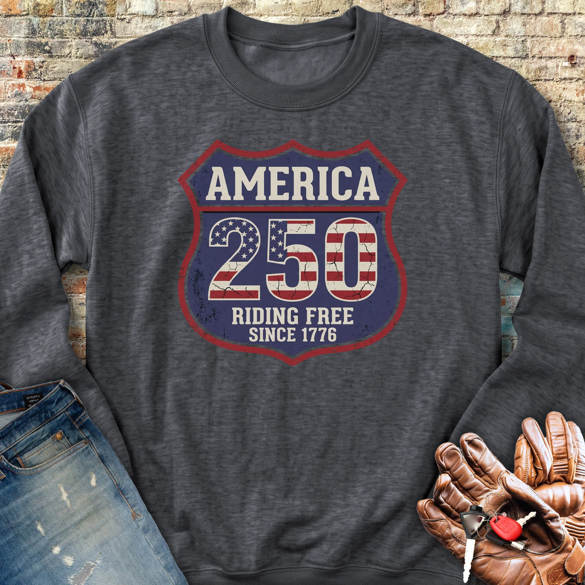 Interstate 250 Sweatshirt - Dark Heather