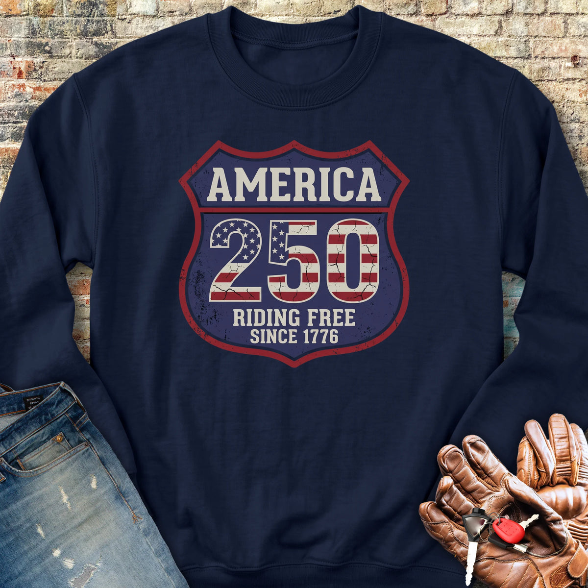 Interstate 250 Sweatshirt - Navy