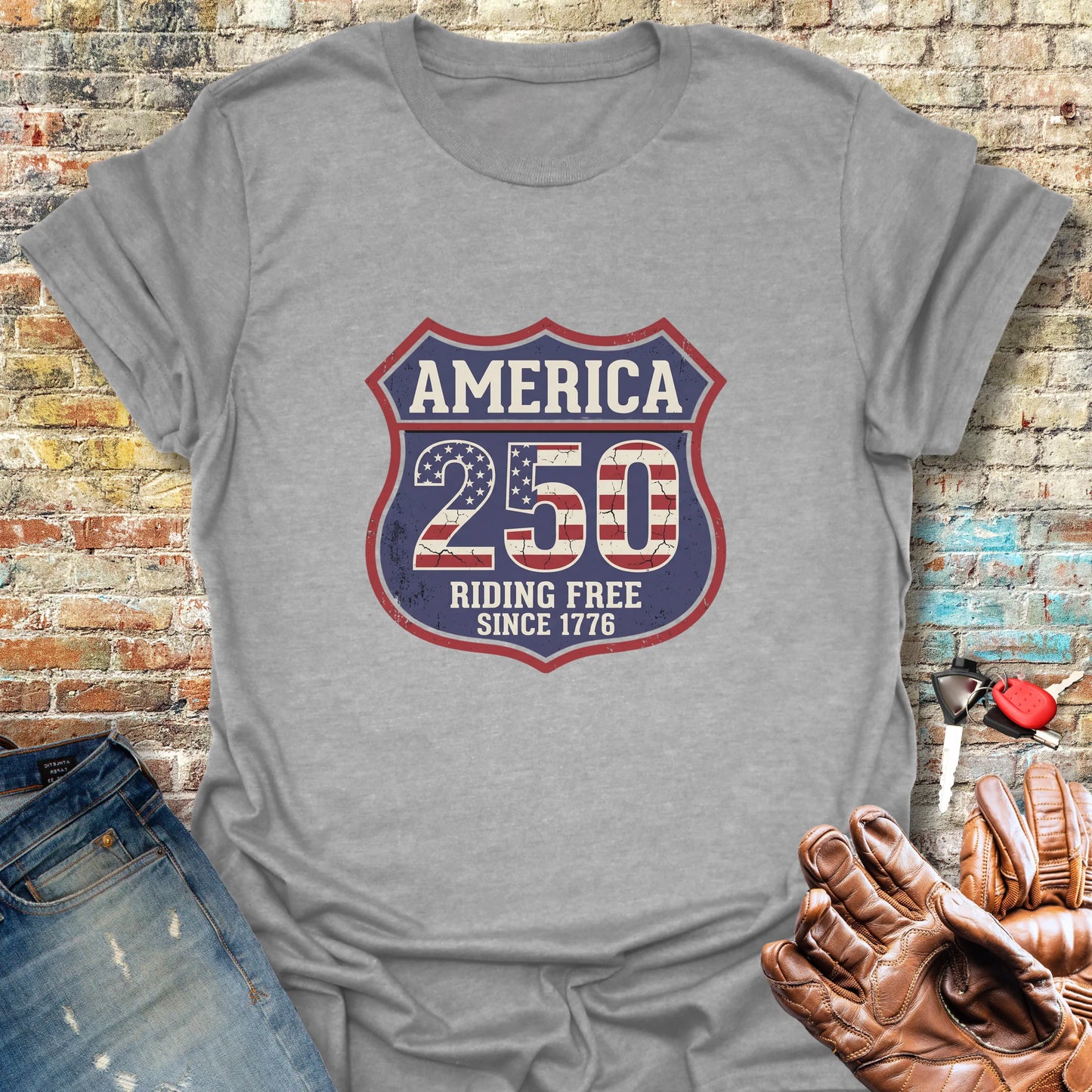 Interstate 250 T-Shirt - Sport Grey