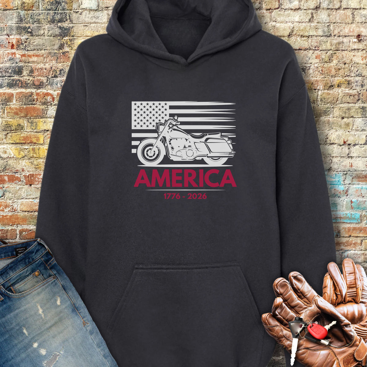 Iron 250 Hoodie - Black
