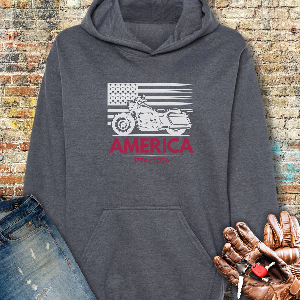 Iron 250 Hoodie - Dark Heather