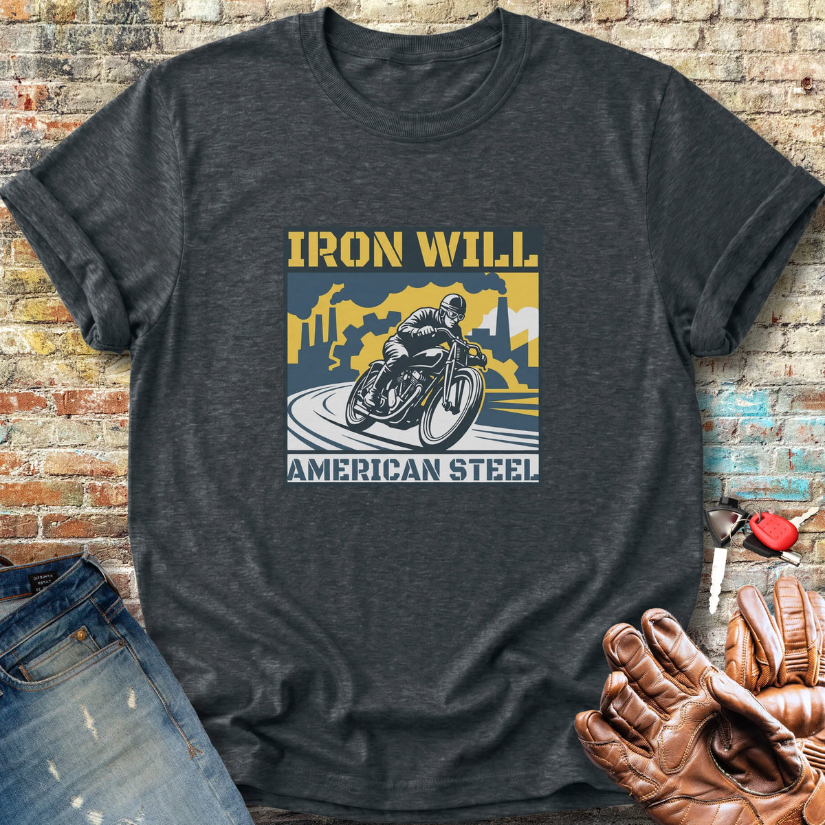 Iron Will Classic T-Shirt - Dark Heather