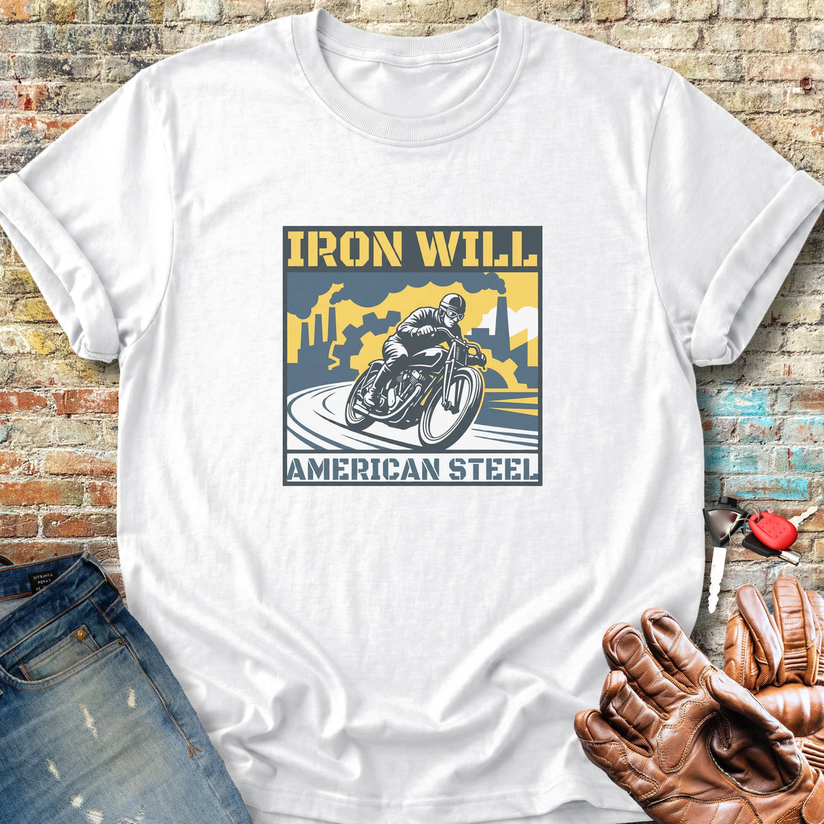 Iron Will Classic T-Shirt - White