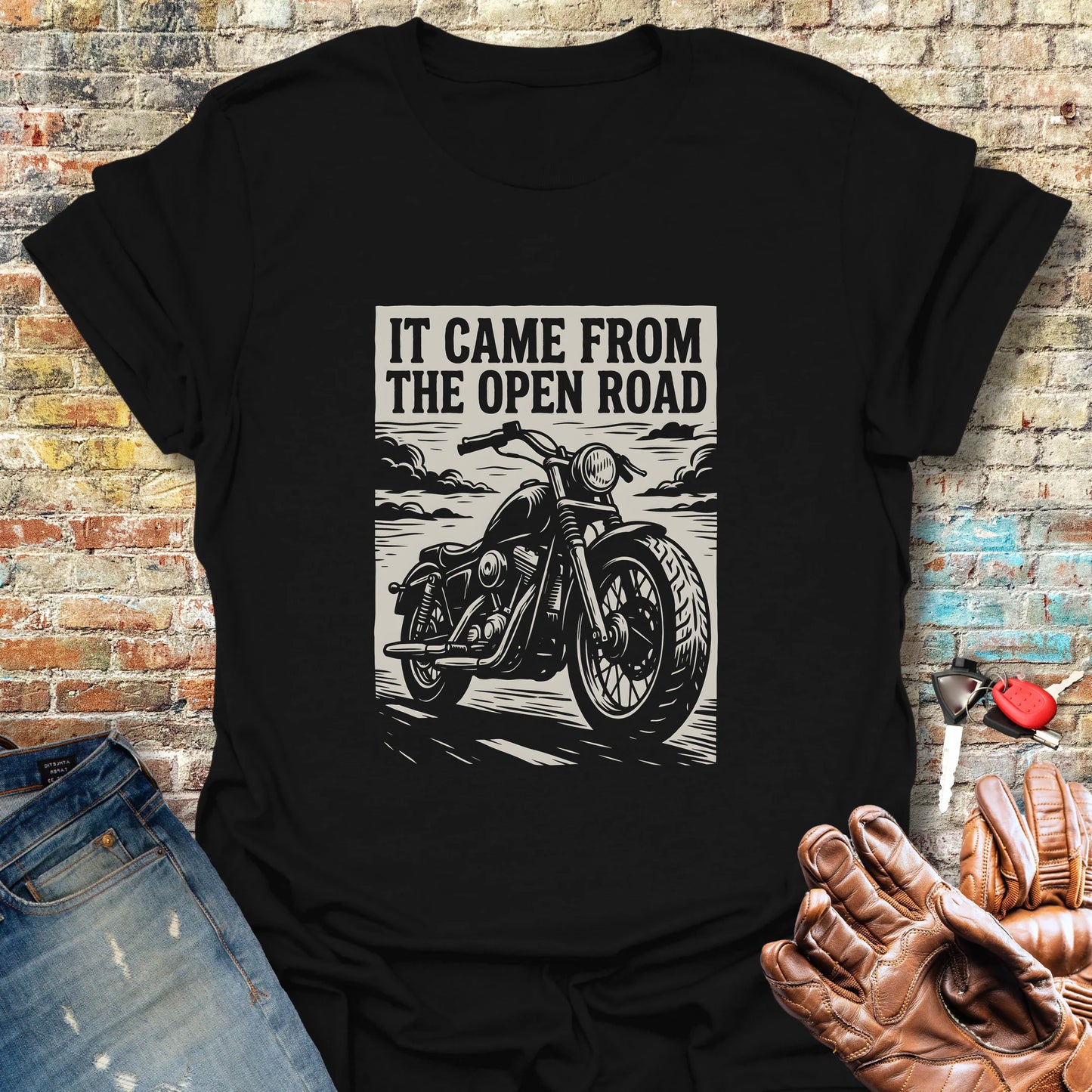 It Came From the Open Road T-Shirt - Black