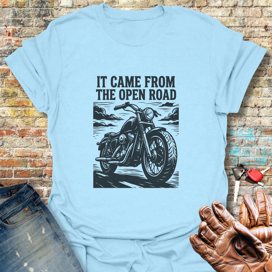 It Came From the Open Road T-Shirt - Light Blue